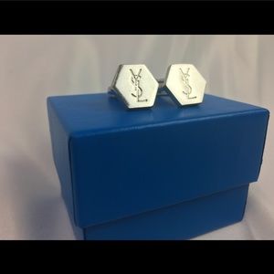 Yves st Laurent cuff links